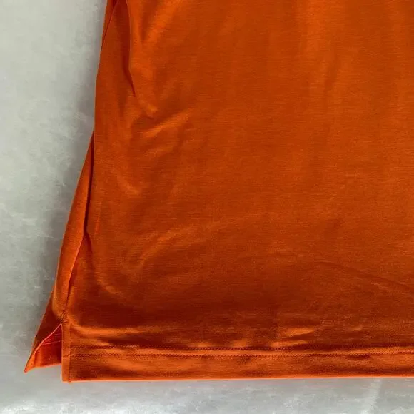 Columbia NCAA Clemson Tigers Men's Short Sleeve Orange Polo Shirt Size L - Picture 12 of 12